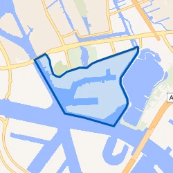 Kaart van Achtersluispolder