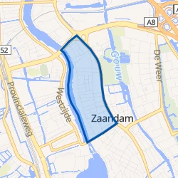 Kaart van Rosmolenbuurt West