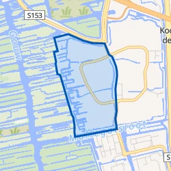 Kaart van Westerkoog Midden
