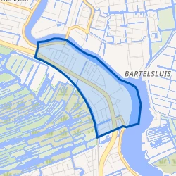 Kaart van Wormerveer Zuid