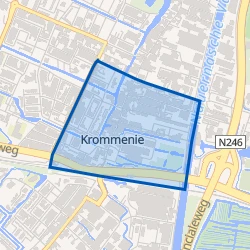 Kaart van Zuiderhoofdbuurt