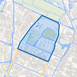 Kaart van Rosariumbuurt
