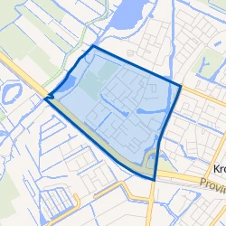 Kaart van Zuiderham