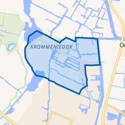 Kaart van Krommeniedijk