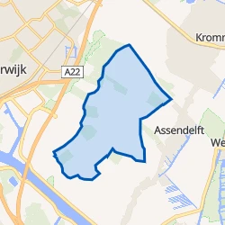 Kaart van Westerpolder