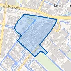 Kaart van Langeheit West