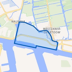 Kaart van Westzanerpolder