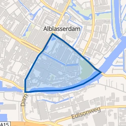 Kaart van kerkbuurt