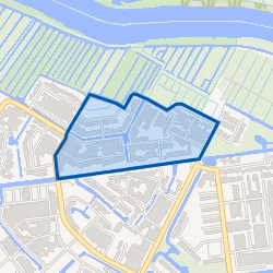 Kaart van Blokweer Noord