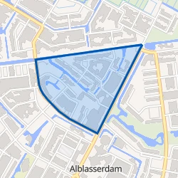 Kaart van Blokweer Zuid