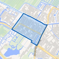 Kaart van Staatsliedenbuurt