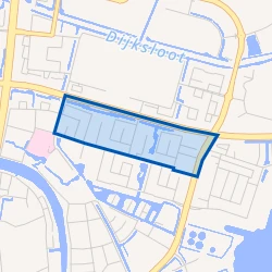 Kaart van Planetenbuurt-Noord