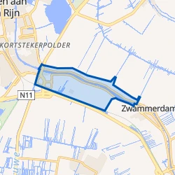 Kaart van Steekterbuurt