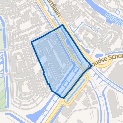 Kaart van Polderpeil-Oost