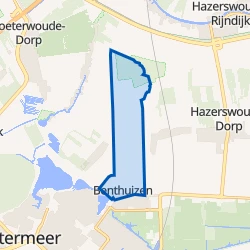 Kaart van Noordpolder