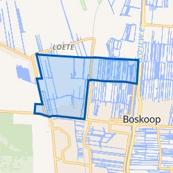 Kaart van Laag Boskoop