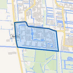 Kaart van Vogelbuurt