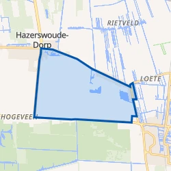 Kaart van Voorweg