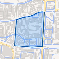 Kaart van Meerwede Zuidoost