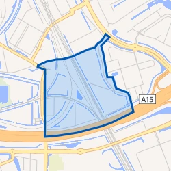 Kaart van Dordtsestraatweg