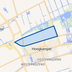 Kaart van Buitengebied Noord
