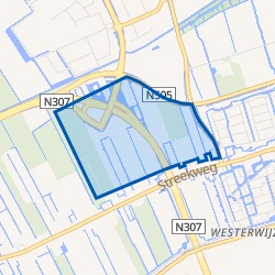 Kaartje van Ten westen van de Tolweg