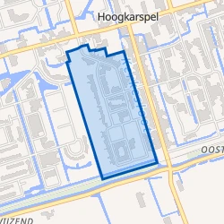 Kaart van Plan West