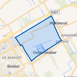 Kaart van Oudijk