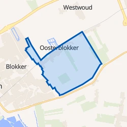 Kaart van Oosterblokker