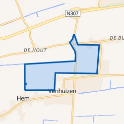 Kaartje van De Hout en Blokdijk venhuizen