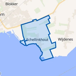 Kaart van Schellinkhout