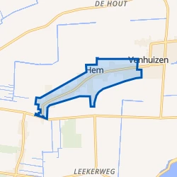 Kaart van Hem