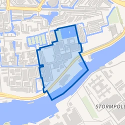 Kaart van Zeeheldenbuurt-west