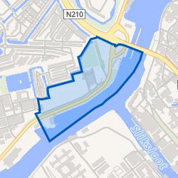 Kaart van Zeeheldenbuurt-oost