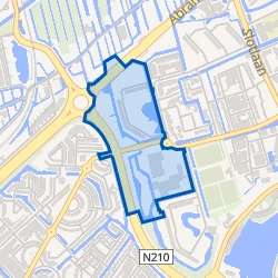 Kaart van Reviusbuurt