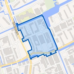 Kaart van Schildersbuurt
