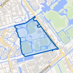 Kaartje van Sportpark Schenkel