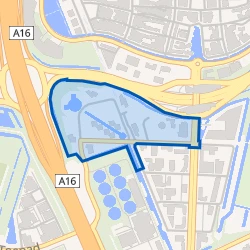 Kaart van Rivium 1e straat