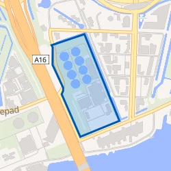 Kaartje van AWZI Rivium