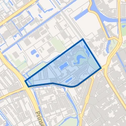 Kaart van Agnetaparkbuurt