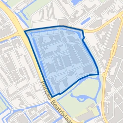 Kaart van Ministersbuurt-West