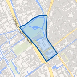 Kaart van Westeindebuurt