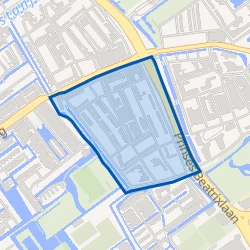 Kaart van Kuyperwijk-Zuid