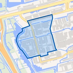 Kaart van Afrikabuurt-West