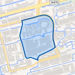 Kaart van Afrikabuurt-Oost