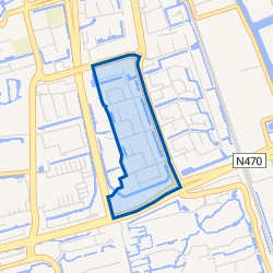 Kaart van Roland Holstbuurt