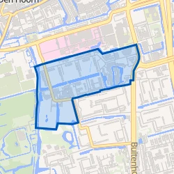 Kaart van Buitenhof-Noord