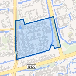 Kaart van Vrijheidsbuurt