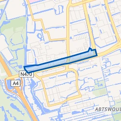Kaart van Buitenhof-Zuid