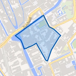 Kaart van Zeeheldenbuurt